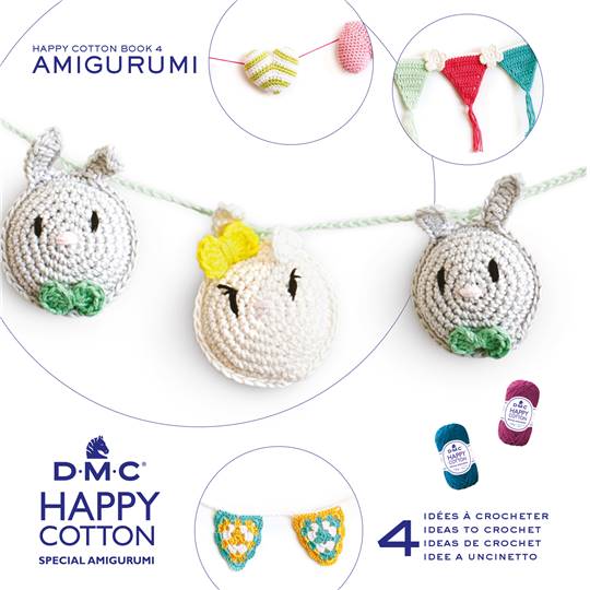 Livret Idées Crochet Happy Cotton Amigurumi N°4 - DMC