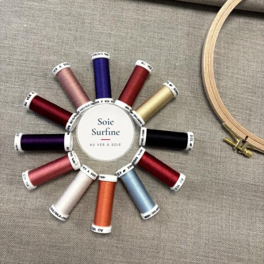 Soie Surfine bobine 100 mètres - Au Ver à Soie