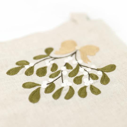 Broderies Hivernales -Angles/Petits motifs - Kit SAL Un chat dans l'aiguille
