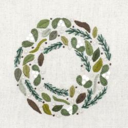 Petite couronne gelée ( Janvier) - Kit Un chat dans l'aiguille