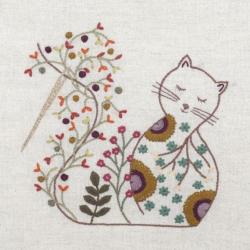Le Chat d'Automne  - Kit Un chat dans l'aiguille