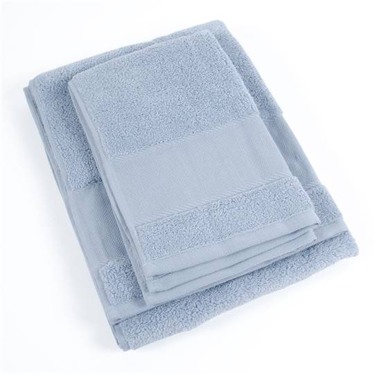 Lot de 2 serviettes à broder • Bleu Nuage - DMC