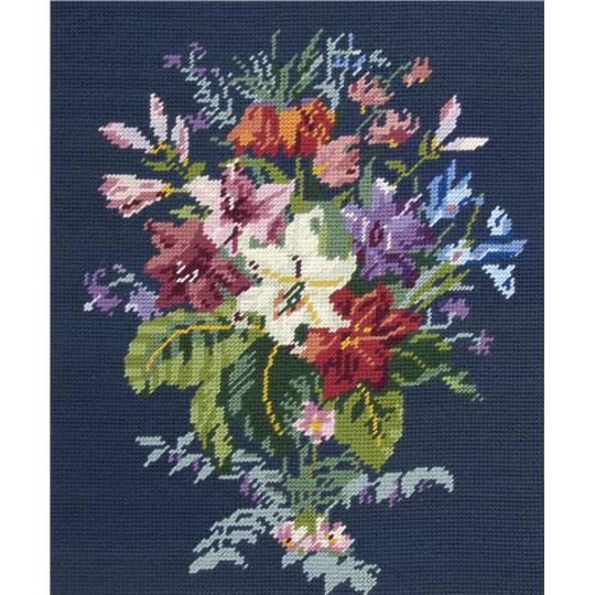 Bouquet - Canevas Pénélope - DMC