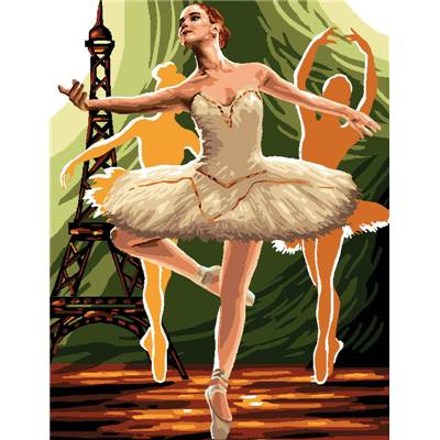 Danseuse Étoile - canevas pénélope - Luc Créations