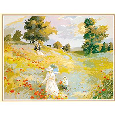 Canevas Pénélope Promenade Champêtre (Monet) - SEG de Paris