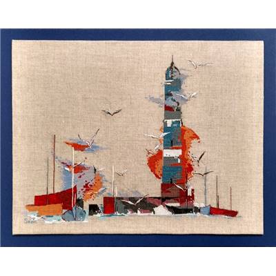 Le Phare Bleu - Diagramme broderie - Soizic