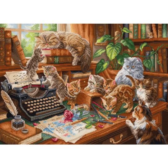 L'Atelier des Pattes Espiègles  - Kit point de croix - LETISTITCH