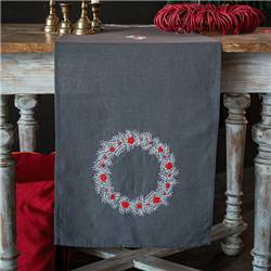 Motifs de Noël • Chemin de table à broder - Vervaco