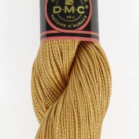 Coton perlé n°8 DMC Retors d'Alsace - 729 Jaune Miel