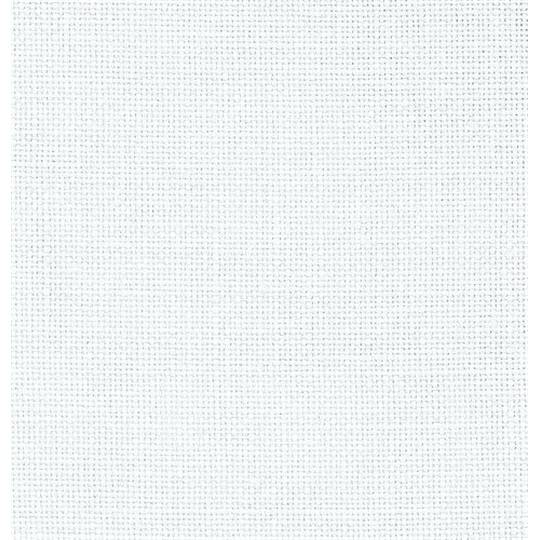 Toile Lin 11 fils Cashel Zweigart - Blanc (100)