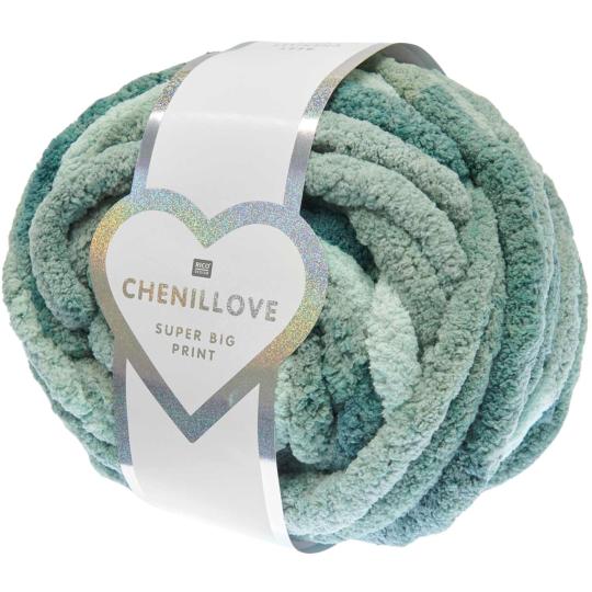 Pelote Chenillove Super Big Print 300g - 006 Lierre