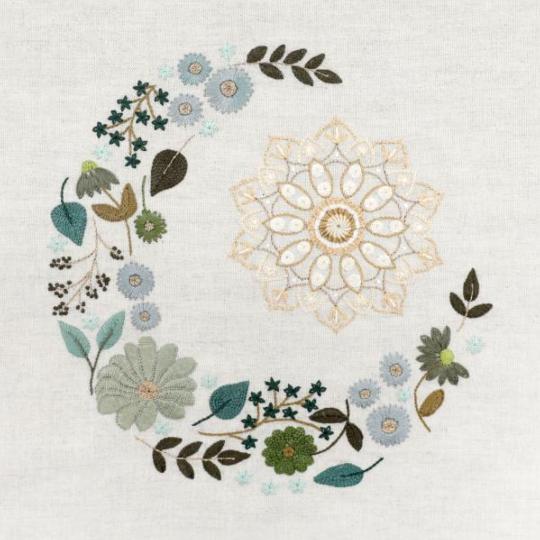 Mandala - Le Soleil et la Lune - Kit Un chat dans l'aiguille