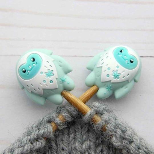 2 Protège-pointes pour Aiguilles - Yeti d'Hiver