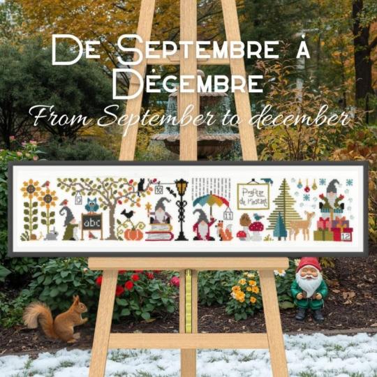 Les Gnomes au Fil de l'An - Partie 3 Fiche  Jardin Privé