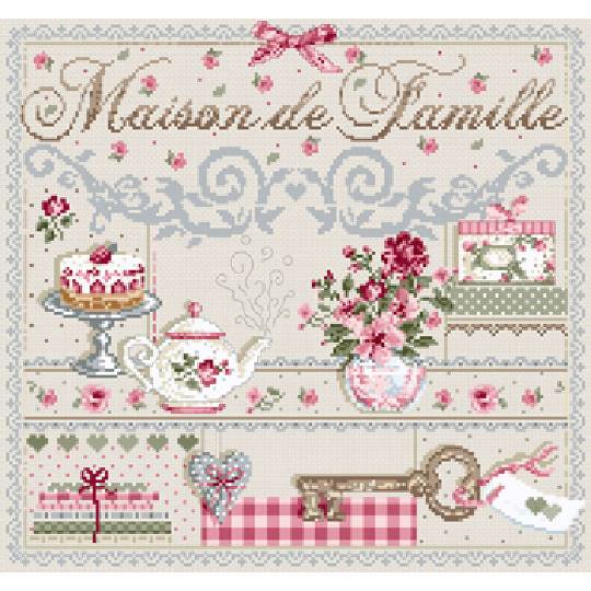 Maison de Famille - Fiche Point de Croix - Madame La Fée