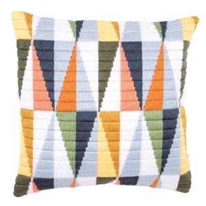 Triangles - Coussin point lancé - Vervaco