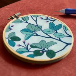 Balade dans la jungle - Kit Punch Needle DMC & Nathalie Weinzaepflen