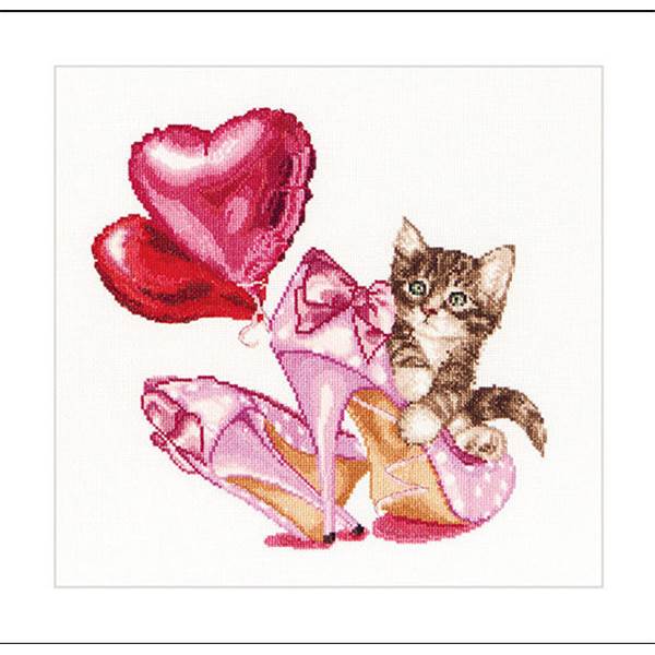 Kit Valentine S Kitten De Thea Gouverneur 740 Chez Univers Broderie