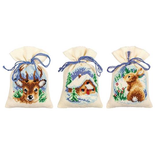 Kit Sachet Senteur L'hiver lot de 3 - Vervaco