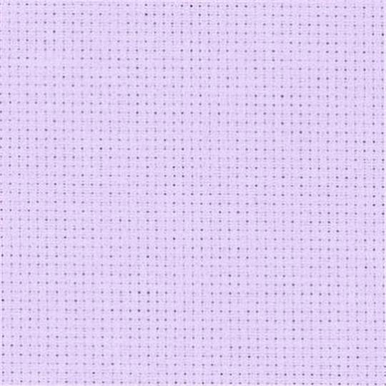 Toile Aïda 5.5 à broder Zweigart - Lilas (5050)