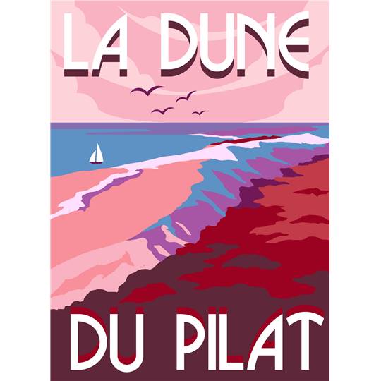Canevas pénélope Dune du Pilat - Margot de Paris