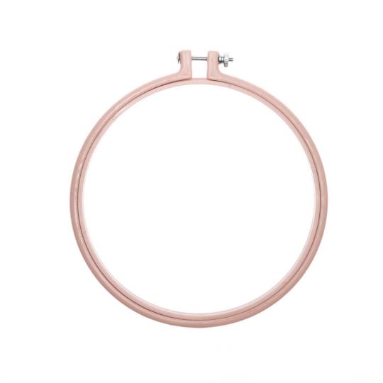 Cercle à broder Plastique • Rose Poudré - Rico Design