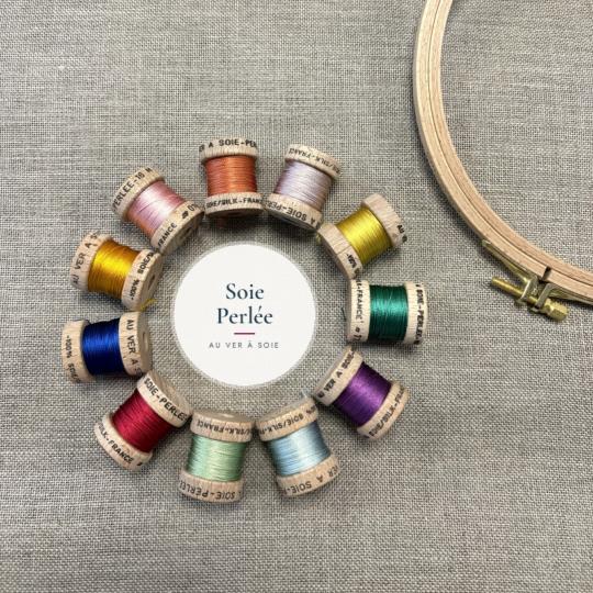 Bobine Soie Perlée 16 mètres - Au Ver à Soie