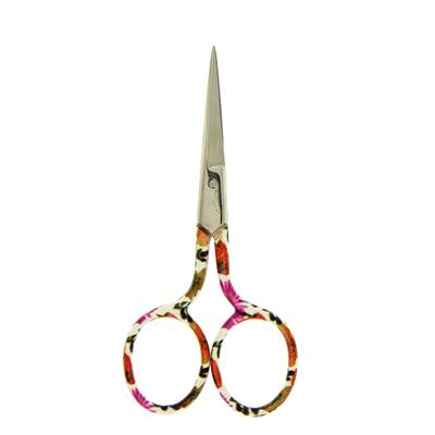 Ciseaux de broderie 9 cm motifs Fleurs de l'Automne