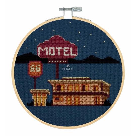 Motel - Kit Point de Croix - DMC