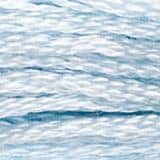 Fil  broder moulin DMC coloris 3753 Bleu Clair de Lune