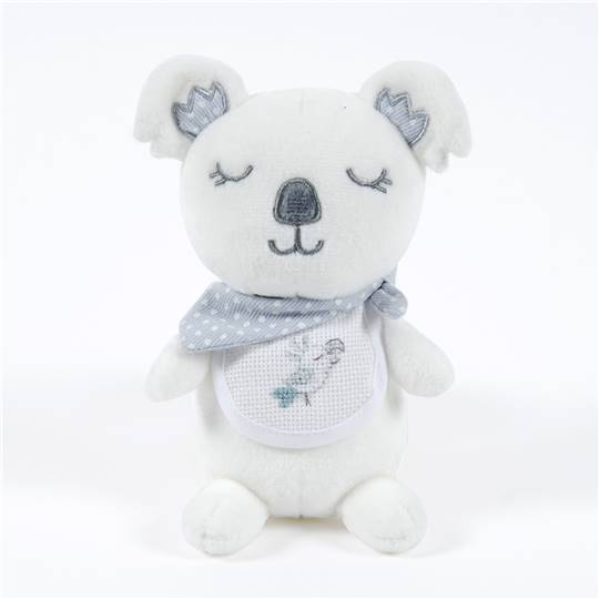 Doudou / Peluche Koala Gris à broder - DMC