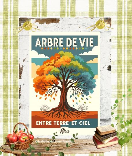 Arbre de Vie - Fiche point de croix - Isabelle Vautier