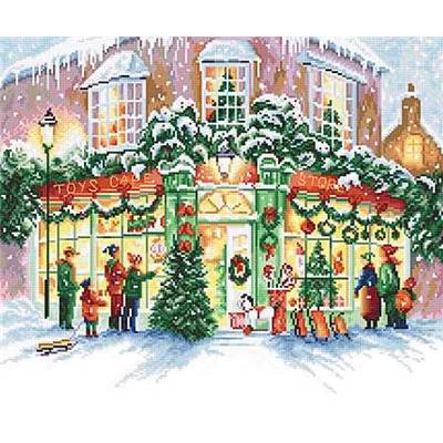 Boutique de Noël - Kit point de croix - LETISTITCH