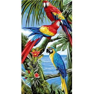 Caraïbes - Canevas Pénélope - Luc Créations