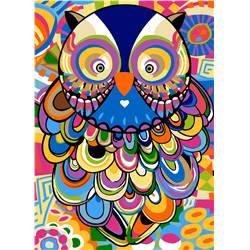Color Chouette - Canevas animaux - SEG de Paris
