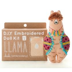 Kit broderie 3D - Peluche Lama