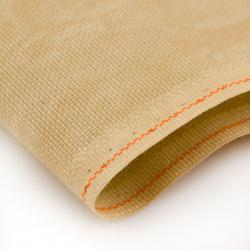 Toile Aïda 8 à broder Zweigart - Vintage Marron - 35 x 110 cm 