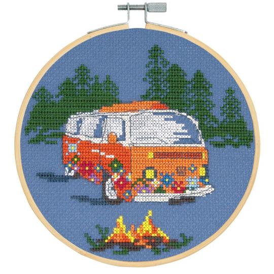 Van Orange – Kit Point de Croix DMC