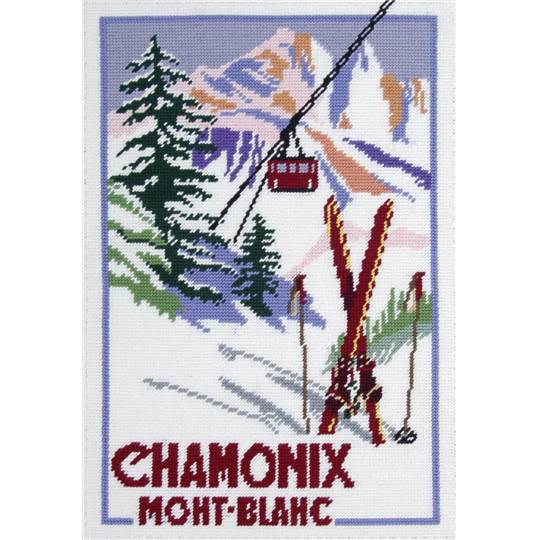 Chamonix - Canevas Pénélope - DMC