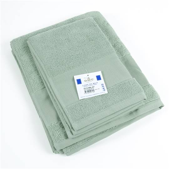 Lot de 2 serviettes à broder • Saule - DMC