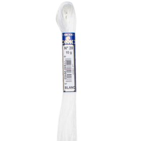 Fil DMC Broder Spécial art.123A grosseur 25 coloris Blanc