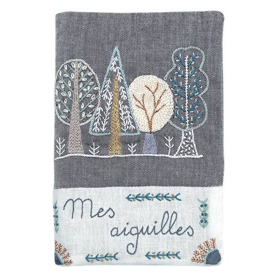 Porte Aiguilles Hiver - Kit broderie - Un chat dans l'aiguille