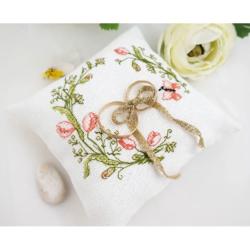 Le Parfum de l'Amour  - Kit coussin mariage à broder  - Luca-S