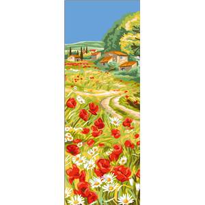 Les Coquelicots - Canevas Pénélope - Luc Créations