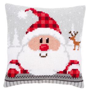 Père Noël - Kit Coussin Gros trous - Vervaco