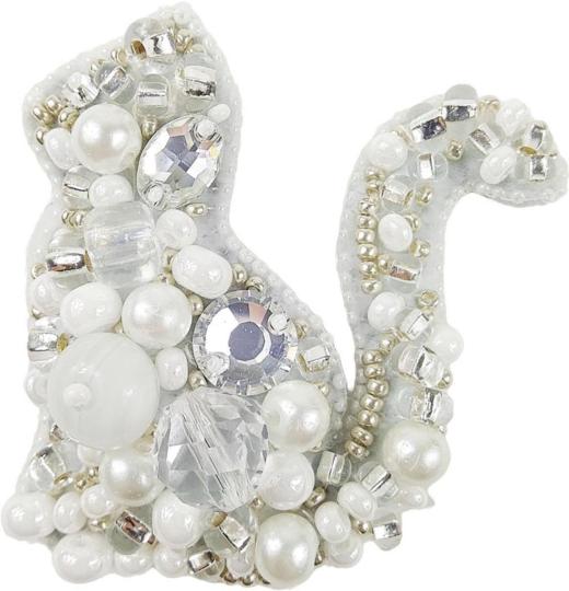 Kit broderie perles - Broche Chat - Momentos Mágicos (Charivna Mit)