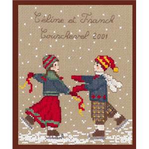 Les Patineurs (kit) - Le Bonheur des Dames