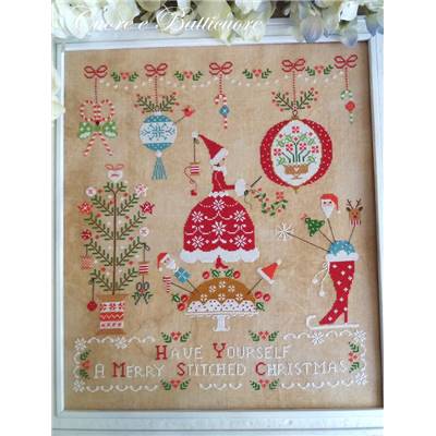 Natale Ricamato - fiche Noël - Cuore E Batticuore