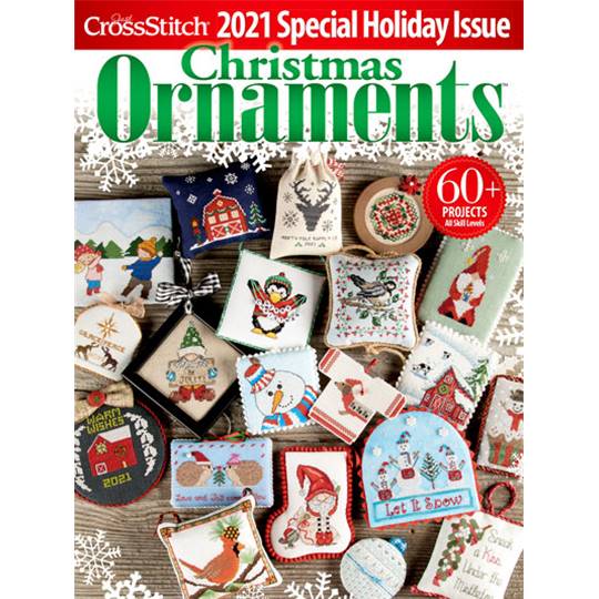 Magazine Just CrossStitch Christmas Ornaments 2021