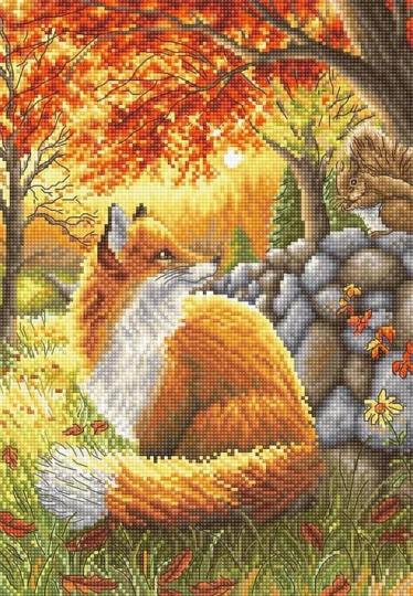 Un Ami pour le petit Renard - Kit point de croix - LETISTITCH